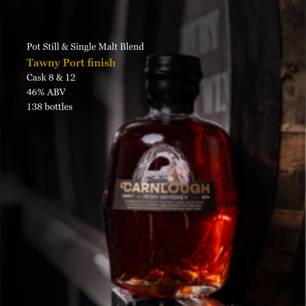 Carnlough Irish Whiskey- Blend of Pot Still and Single Malt